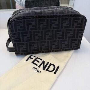 Fendi Black Toiletry Bag